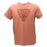 Guess T-shirt T-shirt SS CN FLOWER EMBRO TEE Arancione - Foto 1