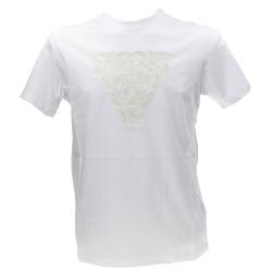 Guess T-shirt T-shirt SS CN FLOWER EMBRO TEE Bianco