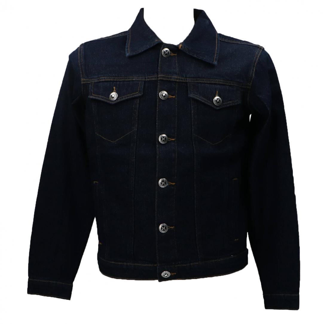 JACKET DENIM SCAREMI Denim Scuro JACKET DENIM SCAREMI Denim Scuro 1