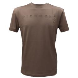 Richmond T-shirt T-shirt T-SHIRT ZLAF Marrone