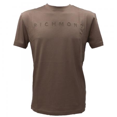 T Shirt Uomo T-SHIRT ZLAF Marrone