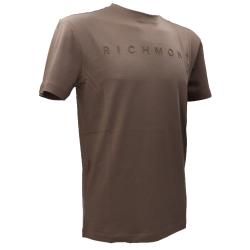 T-shirt T-SHIRT ZLAF Marrone