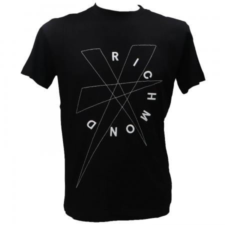 T Shirt Uomo T-SHIRT HUSILLO Nero