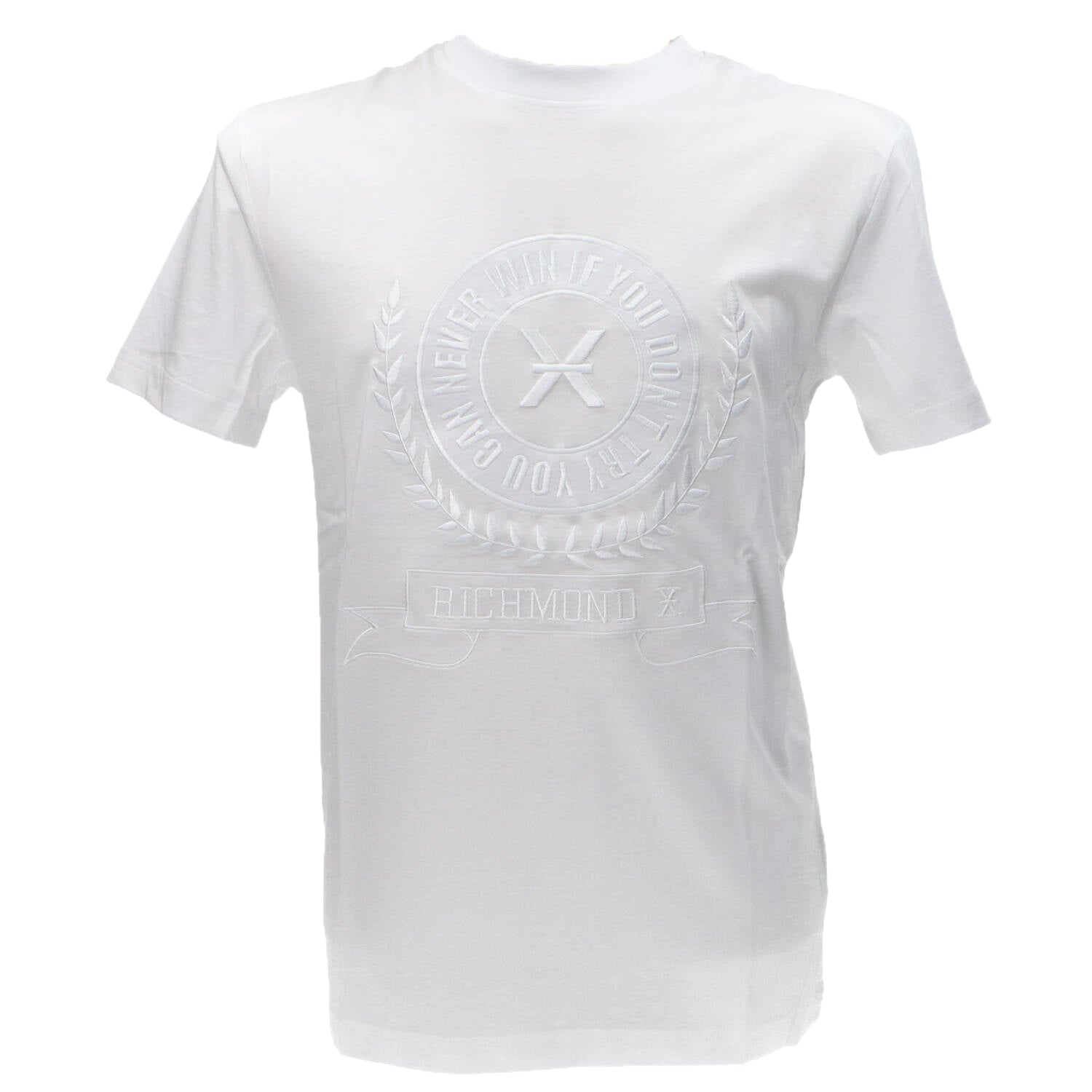 Richmond T-shirt T-shirt T-SHIRT BEHER Bianco