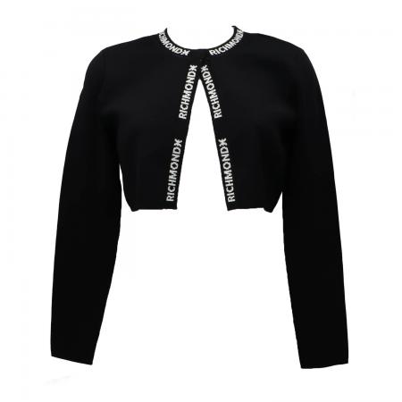 Cardigan Donna CARDIGAN DIVOLA Nero