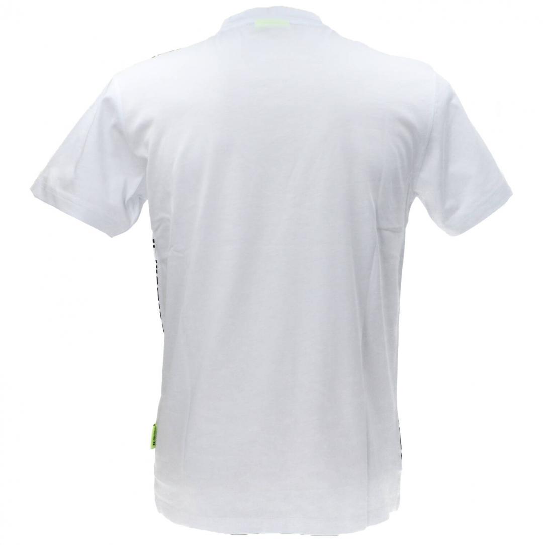 T-SHIRT C/STAMPA A STRISCE Bianco T-SHIRT C/STAMPA A STRISCE Bianco 3