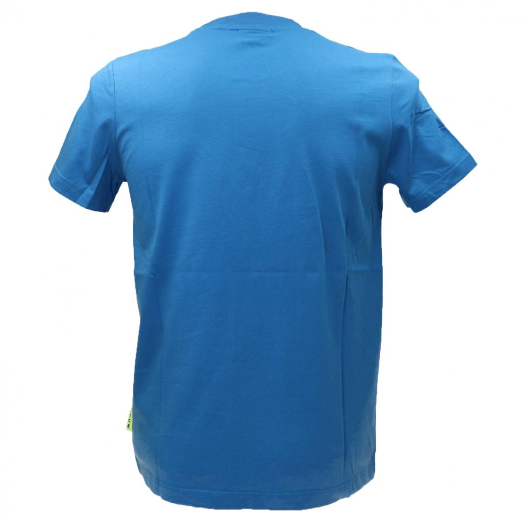 T-SHIRT BASICA C/LOGO GRANDE Azzurro T-SHIRT BASICA C/LOGO GRANDE Azzurro 3