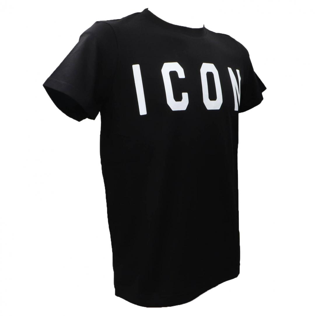 T-SHIRT BASICA C/LOGO GRANDE Nero T-SHIRT BASICA C/LOGO GRANDE Nero 2