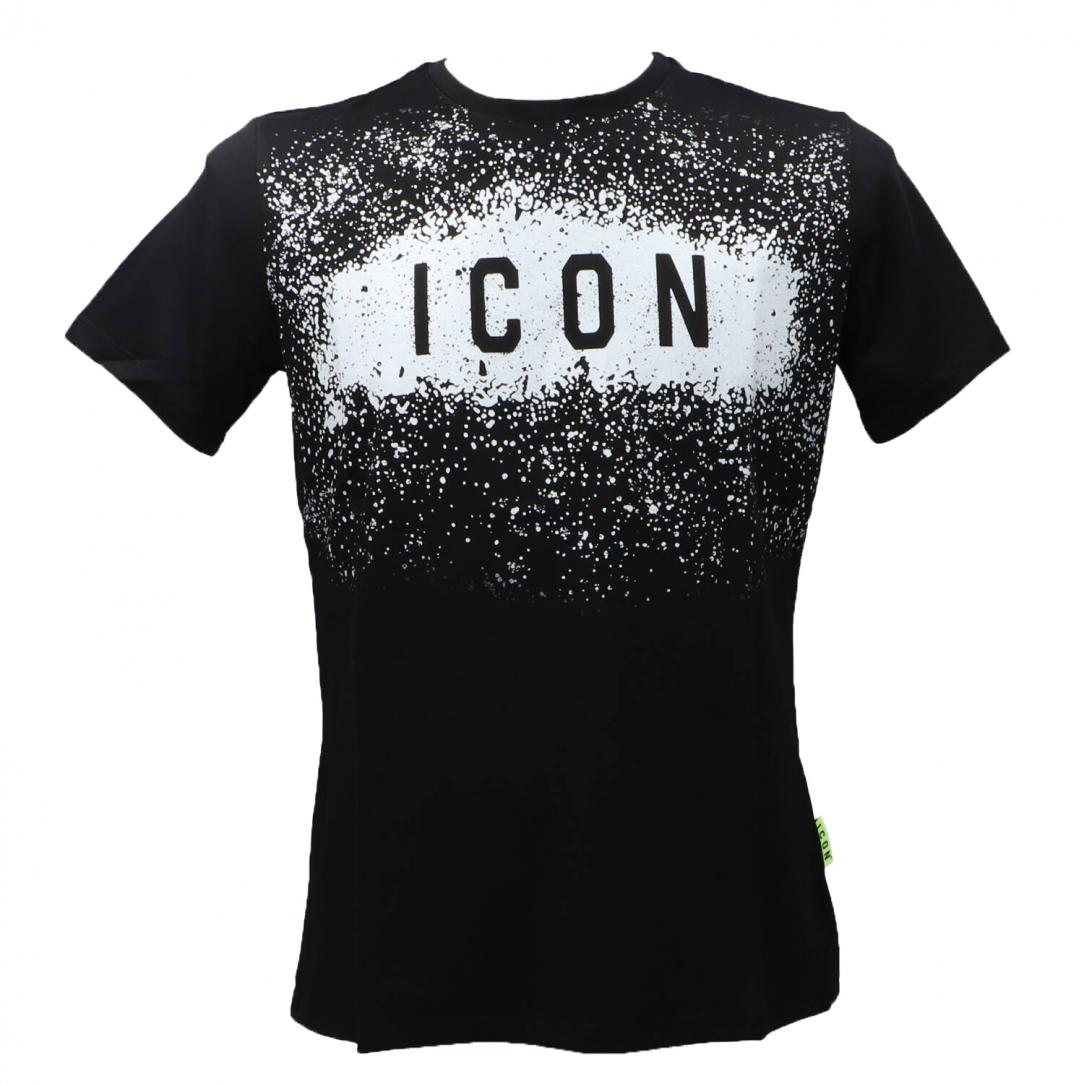 T-SHIRT C/BANDINE Nero T-SHIRT C/BANDINE Nero 1