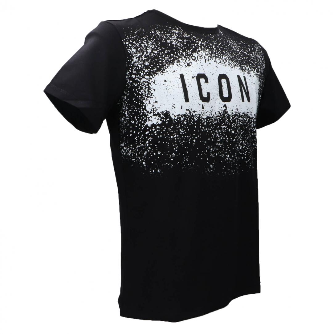 T-SHIRT C/BANDINE Nero T-SHIRT C/BANDINE Nero 2