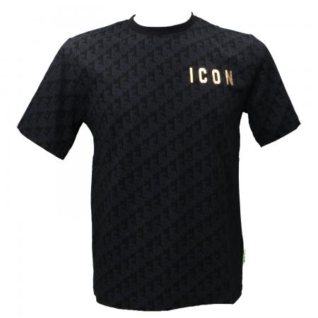 T Shirt Uomo T-SHIRT ALL OVER Nero