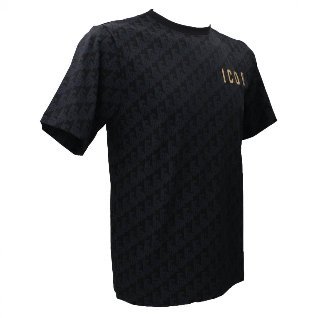 T-SHIRT ALL OVER Nero T-SHIRT ALL OVER Nero 2