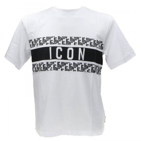 T Shirt Uomo T-SHIRT C/FASCIA STAMPATA...