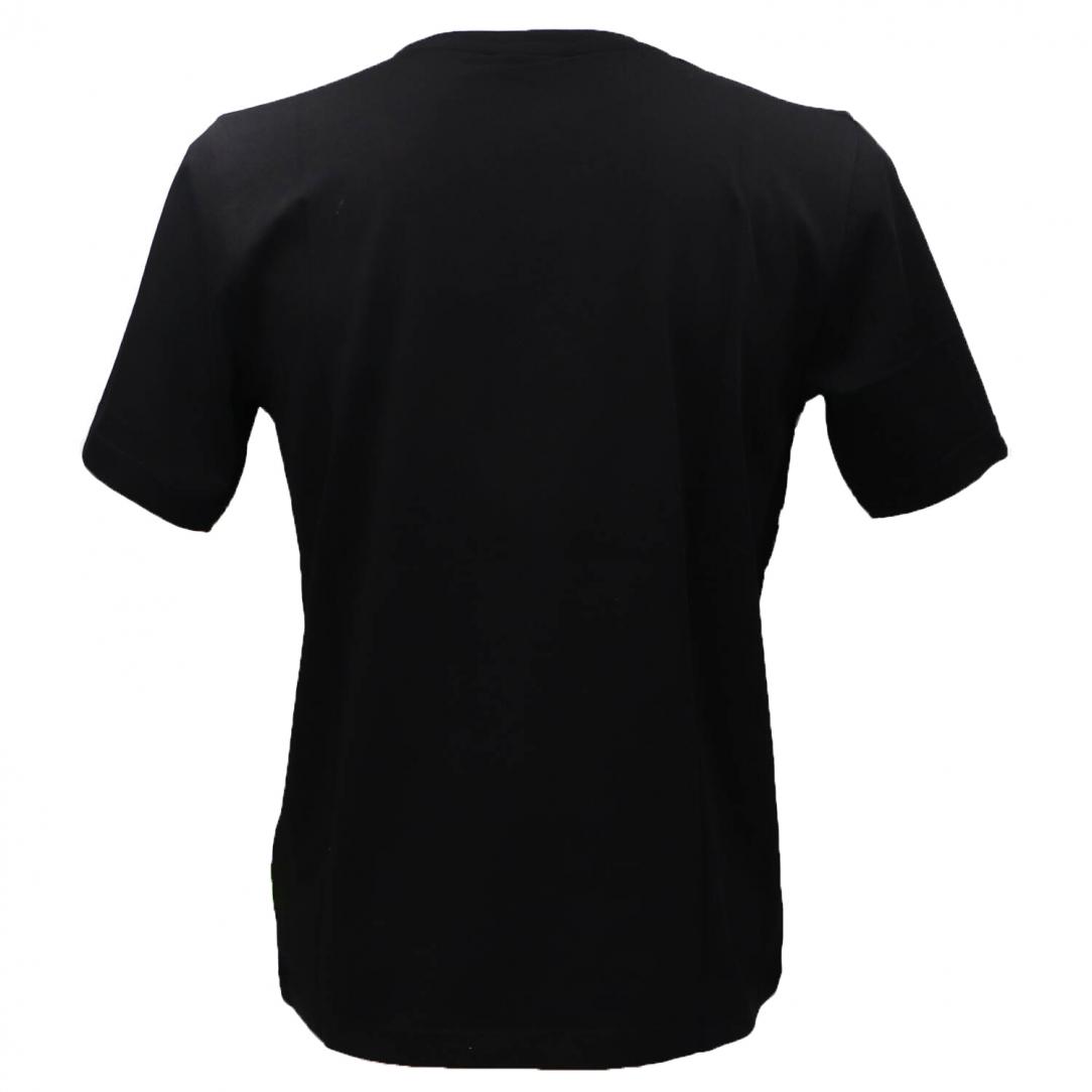 T-SHIRT C/FASCIA STAMPATA Nero T-SHIRT C/FASCIA STAMPATA Nero 3