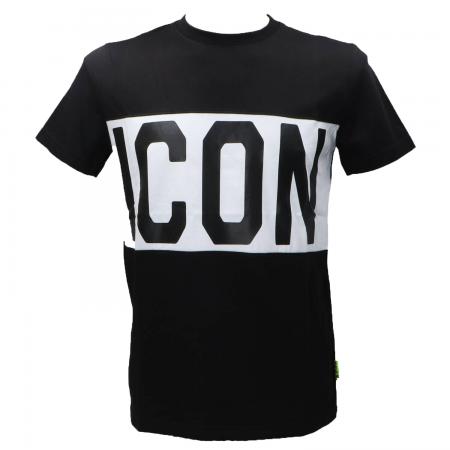 T Shirt Uomo T-SHIRT STRIPE Nero