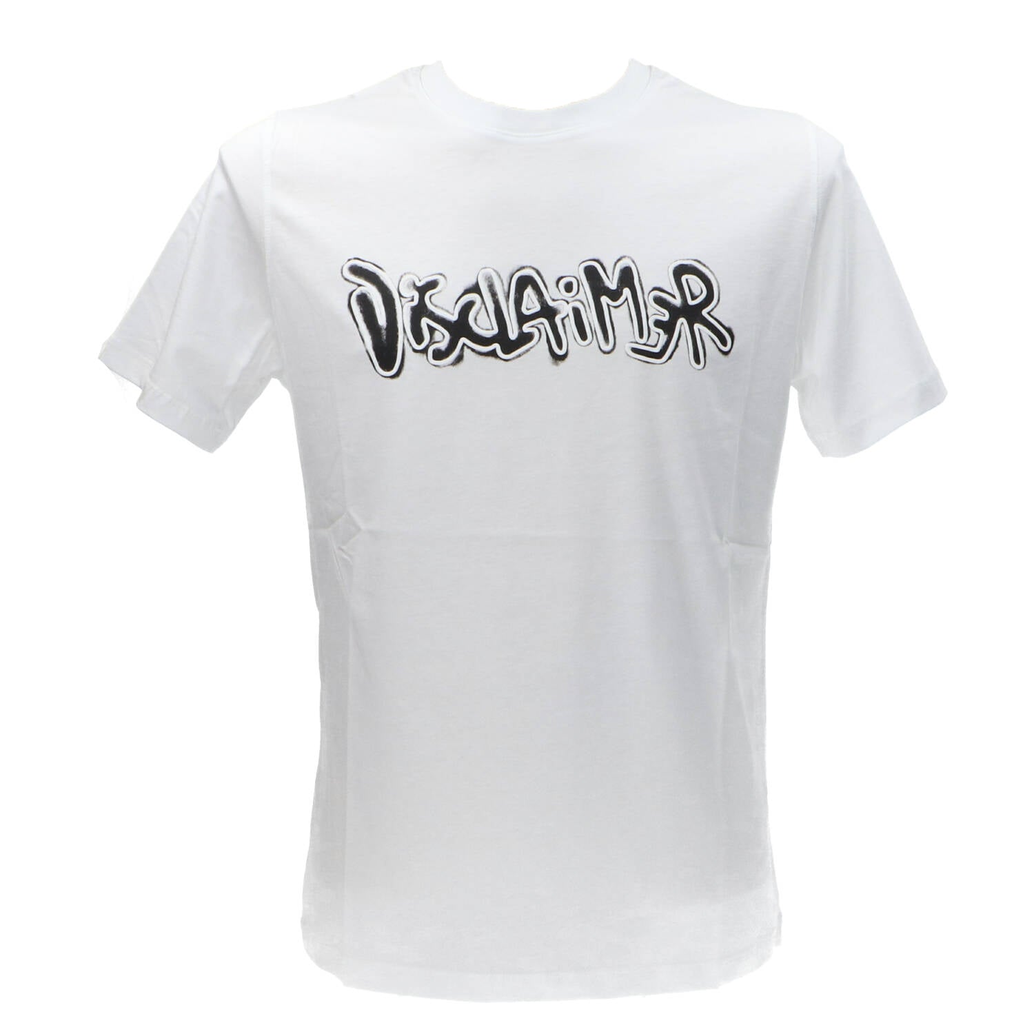 Disclaimer T-shirt T-shirt MAGLIA UOMO IN JERSEY 54854 Bianco