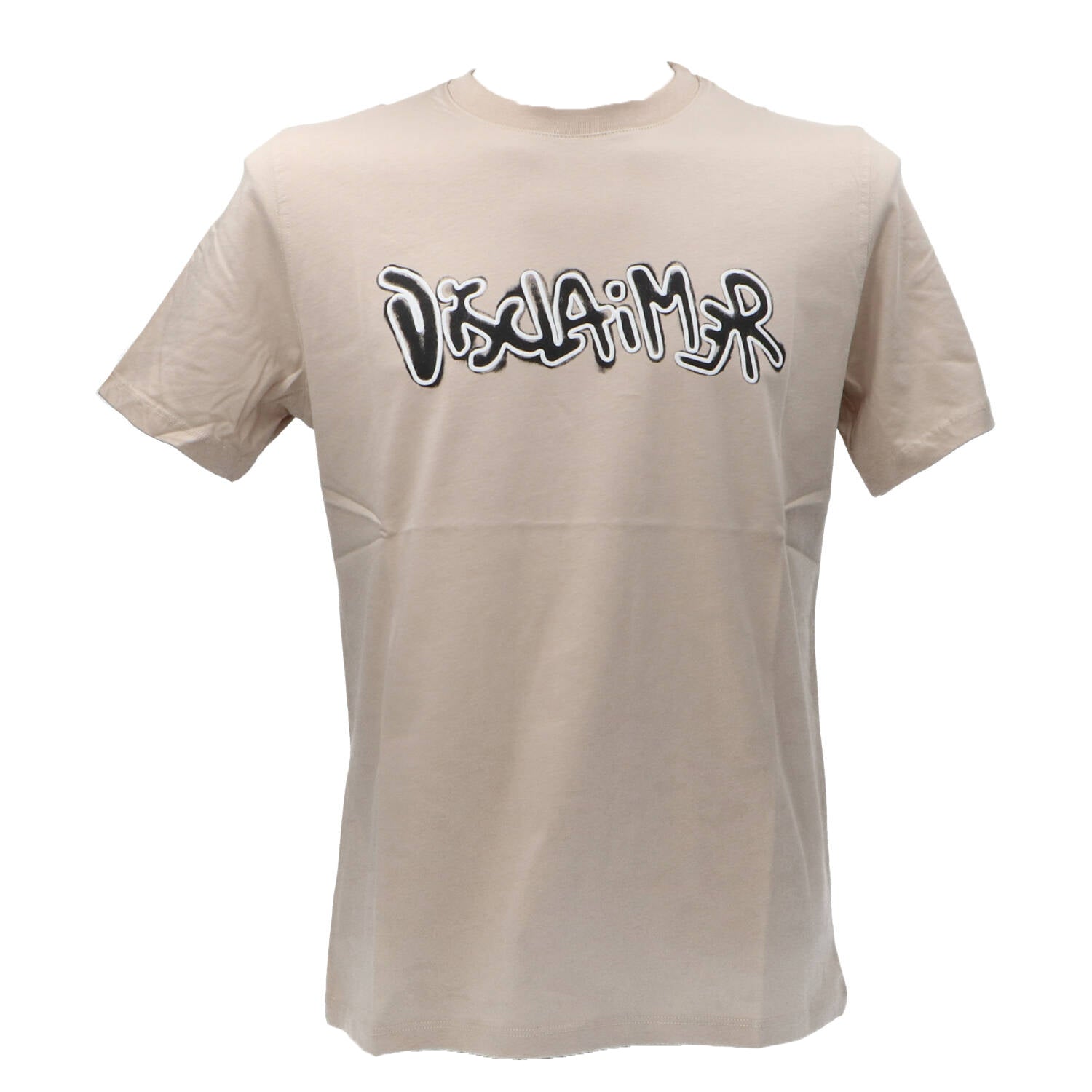 Disclaimer T-shirt T-shirt MAGLIA UOMO IN JERSEY 54854 Beige