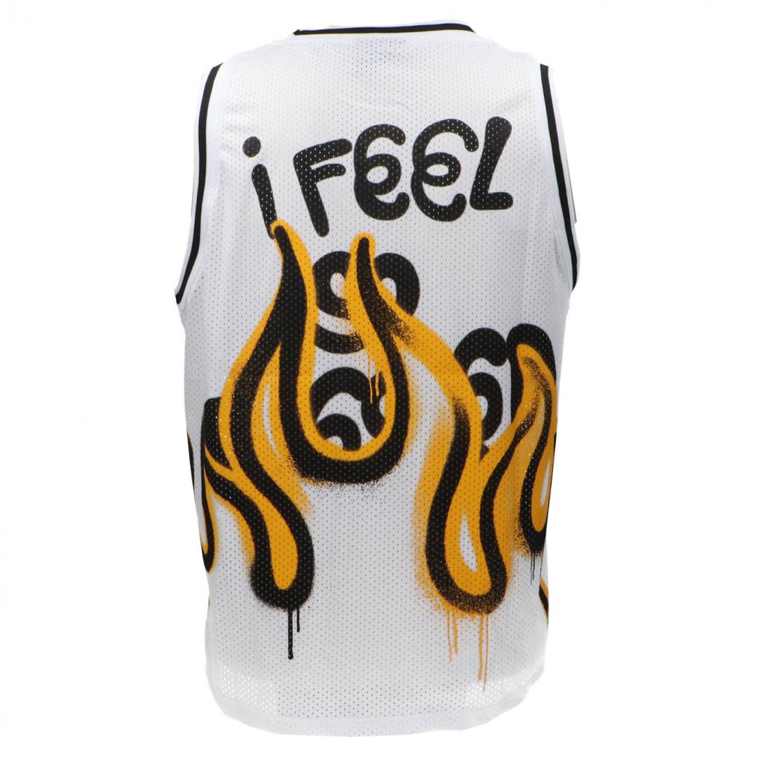 CANOTTA UOMO IN RETE 54877 Bianco 3