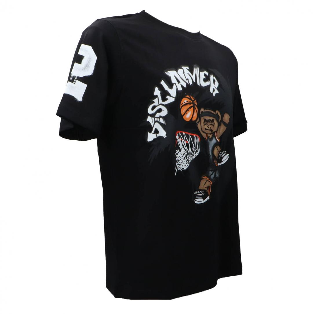 T-SHIRT UOMO 54878 Nero T-SHIRT UOMO 54878 Nero 2