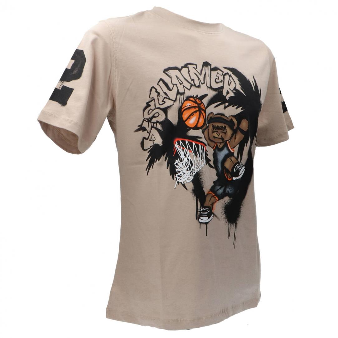 T-SHIRT UOMO 54878 Beige T-SHIRT UOMO 54878 Beige 2
