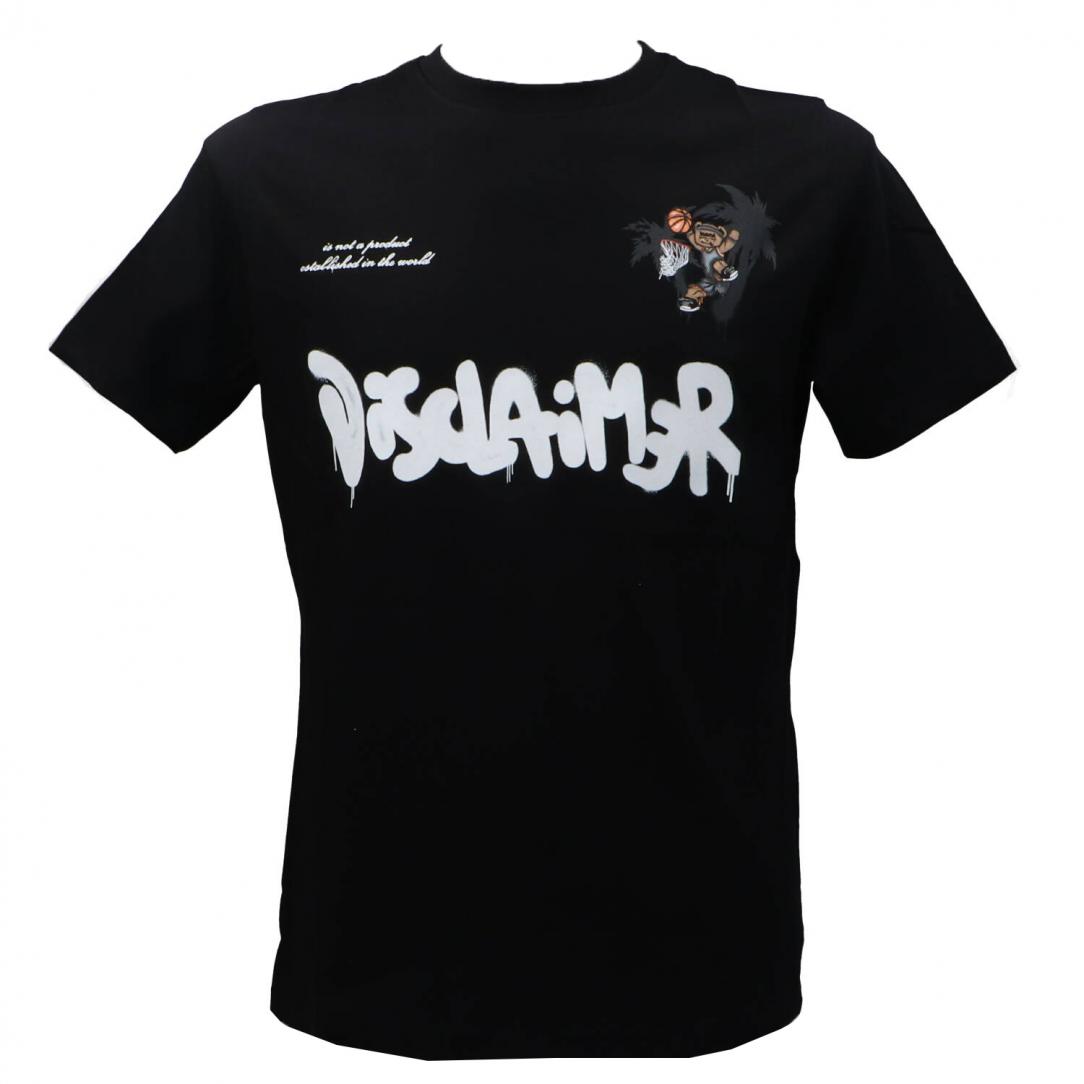 T-SHIRT UOMO 54883 Nero T-SHIRT UOMO 54883 Nero 1