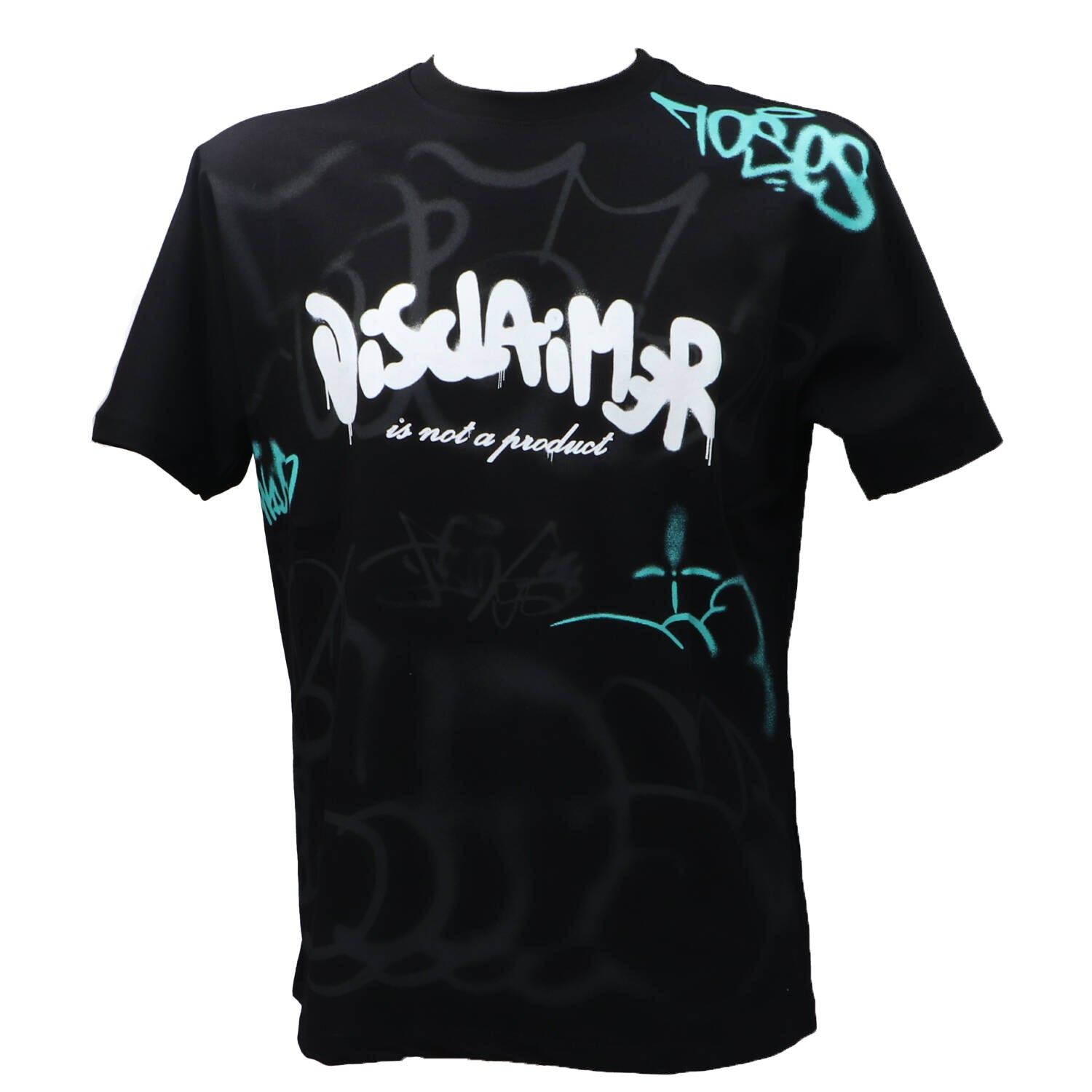 Disclaimer T-shirt T-shirt T-SHIRT UOMO JERSEY 54897 Nero