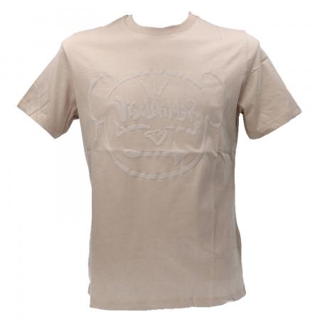T Shirt Uomo T-SHIRT 54847 Beige