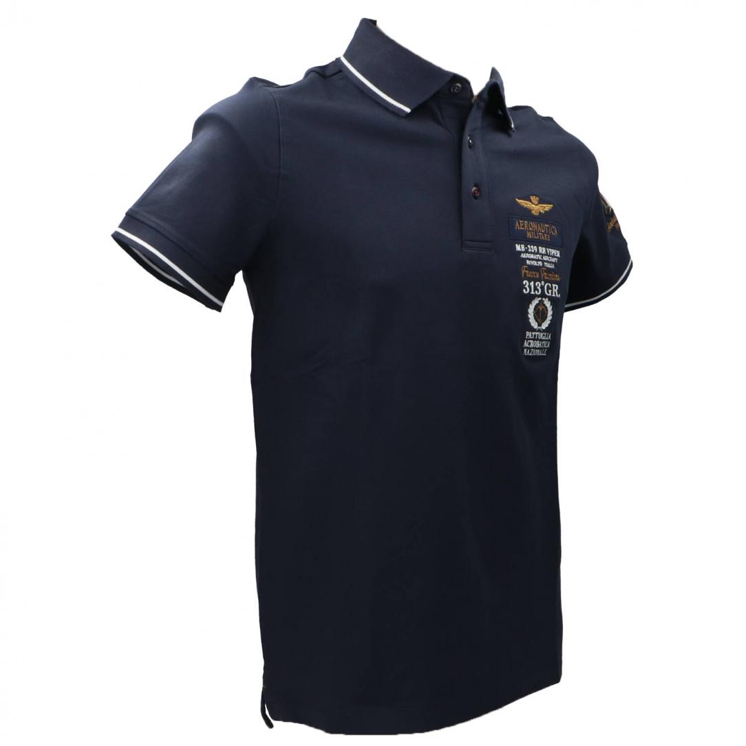 POLO M.C. PO1853P191 Blu POLO M.C. PO1853P191 Blu 2