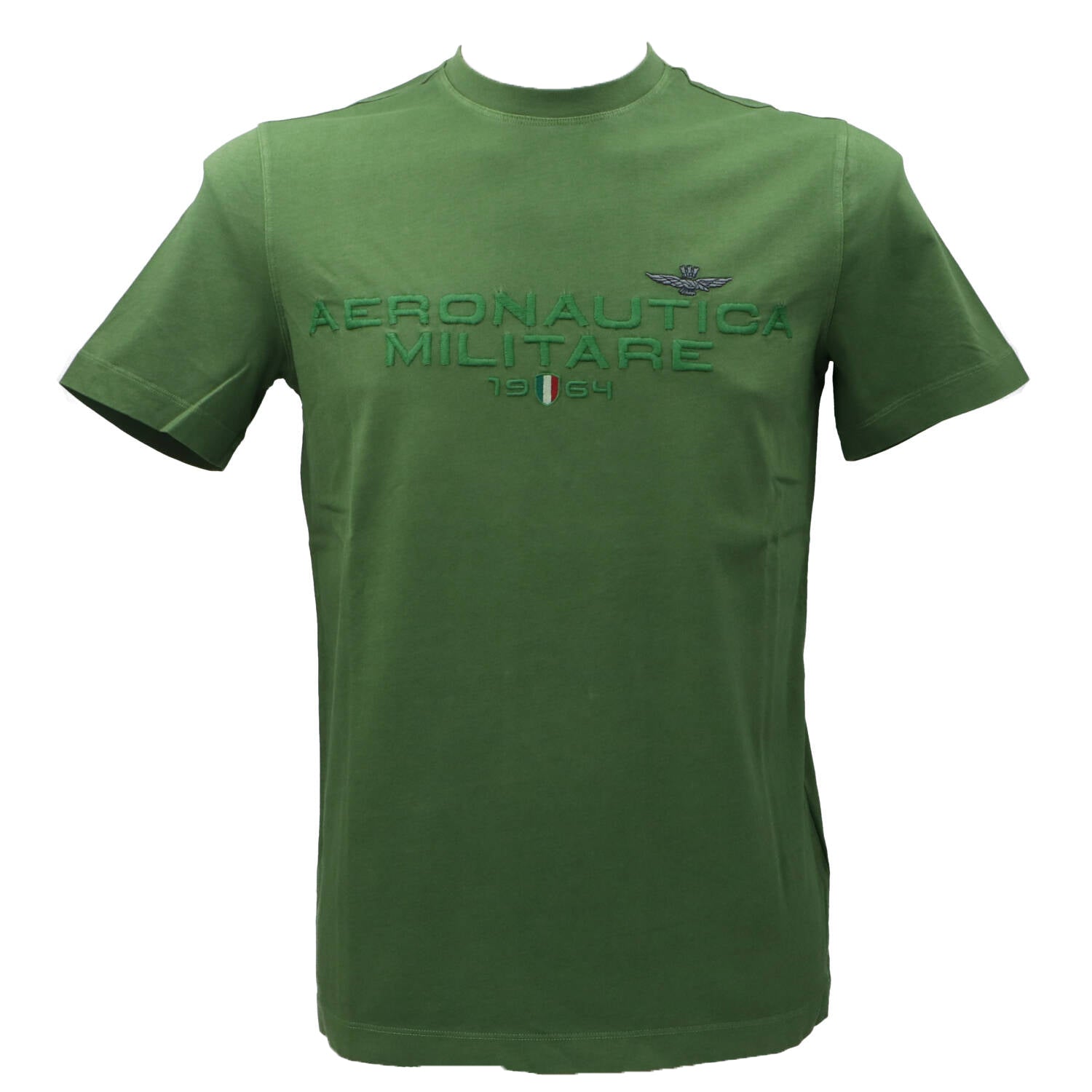 Aeronautica Militare T-shirt T-shirt T-SHIRT COTONE 2378 Verde