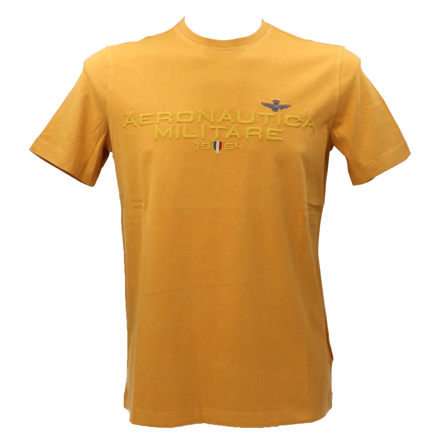 Aeronautica Militare T-shirt T-shirt T-SHIRT COTONE 2378 Giallo Senape