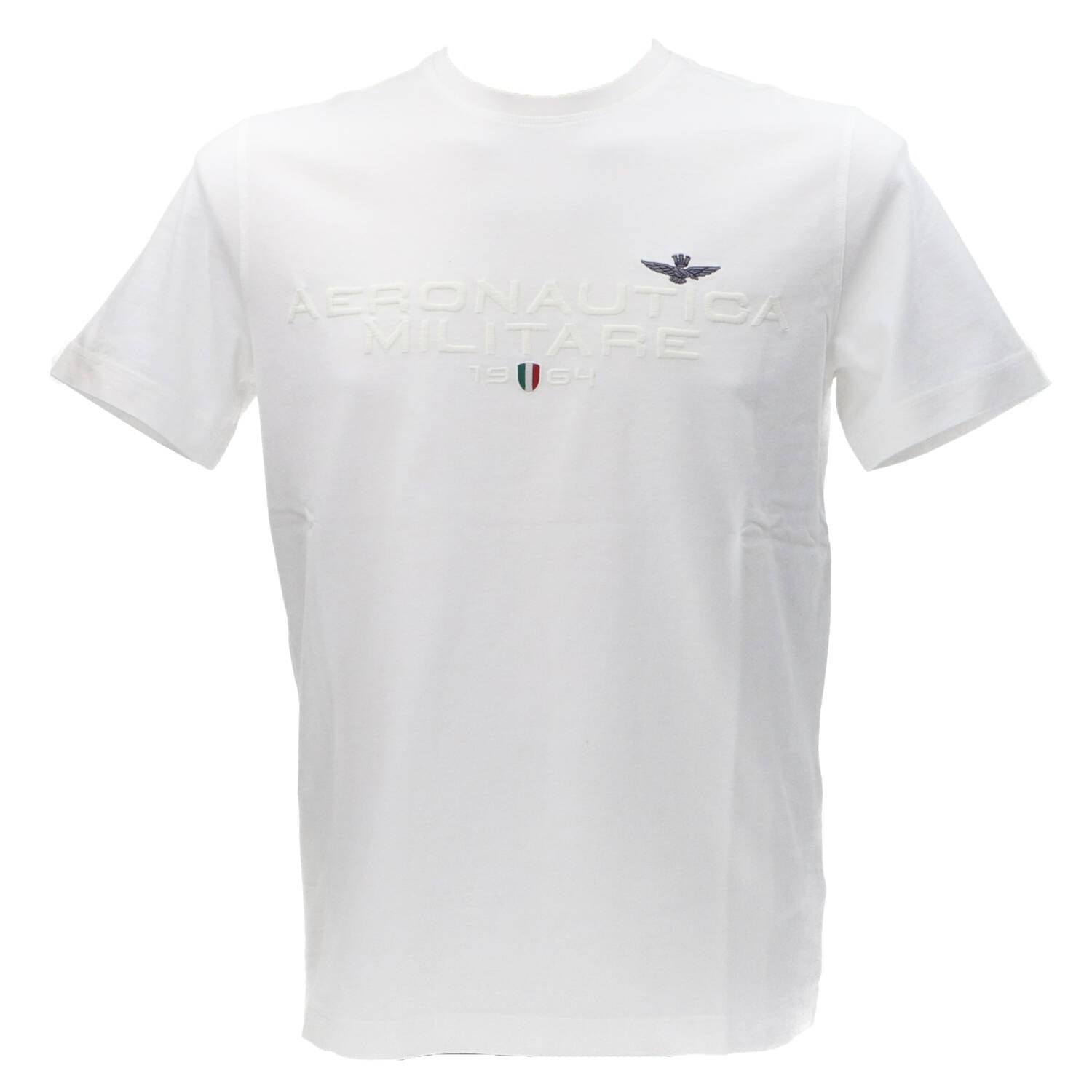 Aeronautica Militare T-shirt T-shirt T-SHIRT COTONE 2378 Bianco