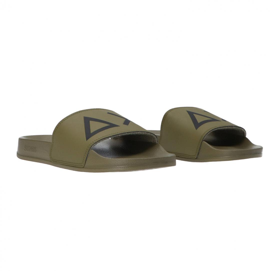 SLIPPERS LOGO Verde scuro SLIPPERS LOGO Verde scuro 2