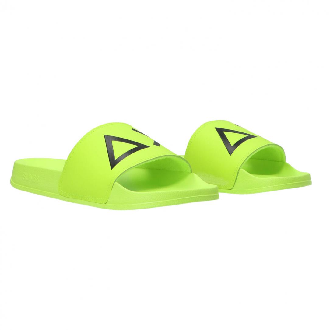SLIPPERS LOGO Giallo fluo SLIPPERS LOGO Giallo fluo 2
