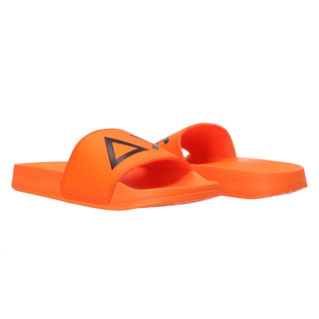 SLIPPERS LOGO Arancione fluo SLIPPERS LOGO Arancione fluo 3