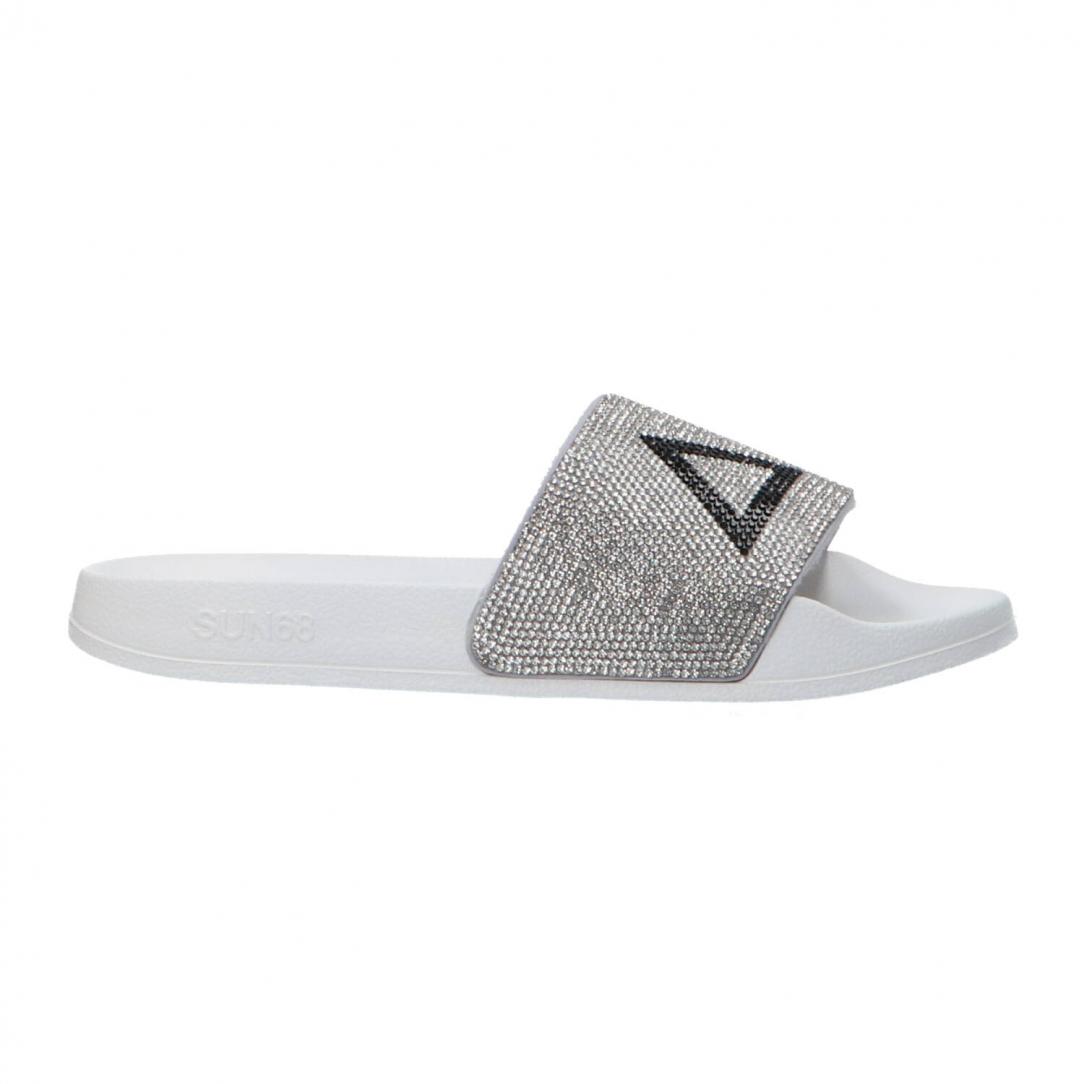 SLIPPERS LOGO WOMAN Argento SLIPPERS LOGO WOMAN Argento 1
