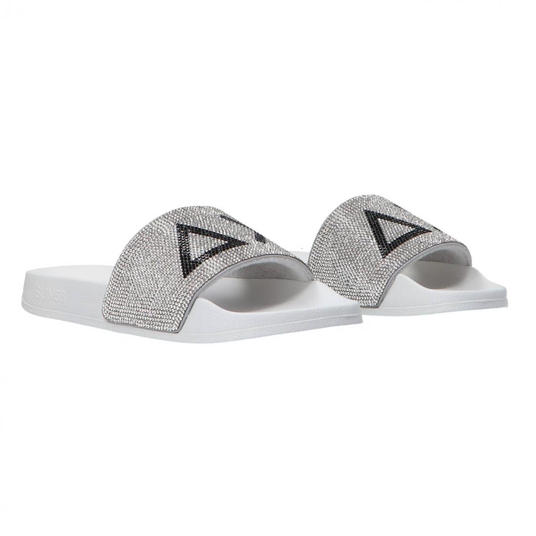 SLIPPERS LOGO WOMAN Argento SLIPPERS LOGO WOMAN Argento 2