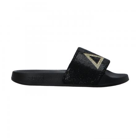 Scarpe Mare Donna SLIPPERS LOGO WOMAN Nero oro