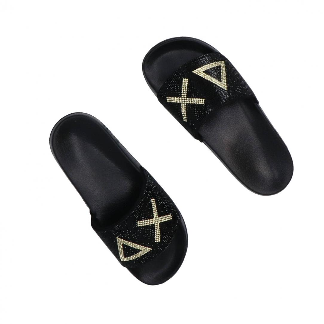 SLIPPERS LOGO WOMAN Nero oro SLIPPERS LOGO WOMAN Nero oro 5