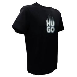 Hugo T-shirt T-shirt DALAYER Nero