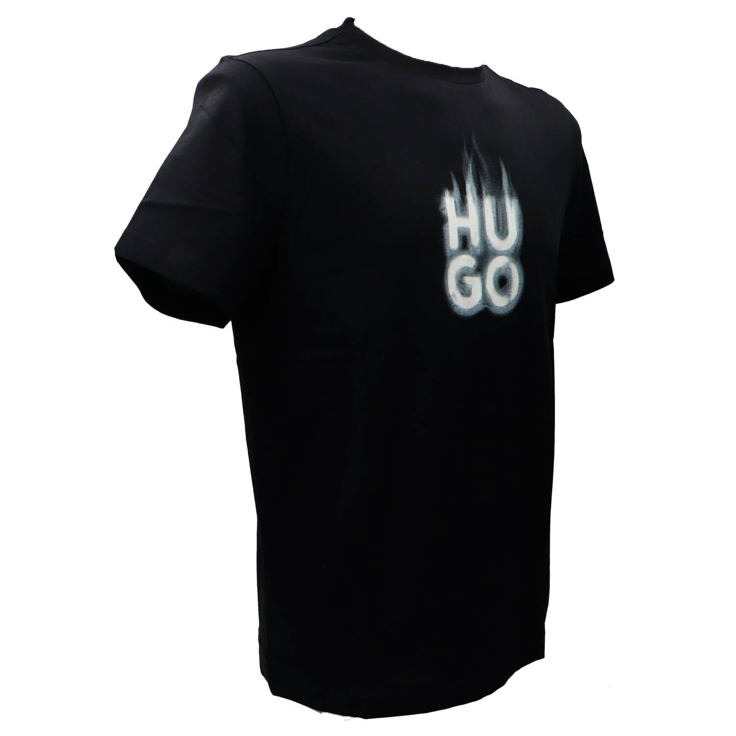 Hugo T-shirt T-shirt DALAYER Nero