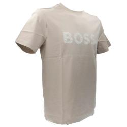 T-shirt TE_LOGOTEXTURE Beige