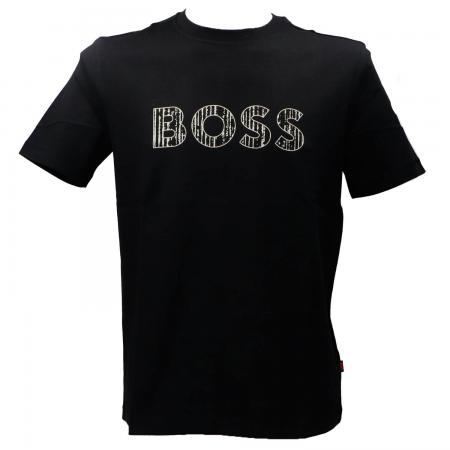 T Shirt Uomo TE_LOGOTEXTURE Nero