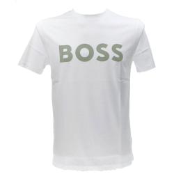 Boss T-shirt T-shirt THINKING1 Bianco