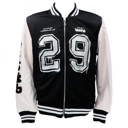 Giubbotti Uomo BOMBER RETE 54865 Nero