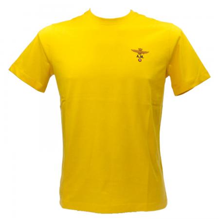 T Shirt Uomo T-SHIRT BASICA 1580 Giallo