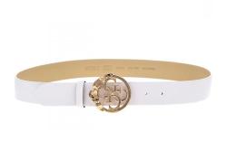 Guess Cinture Cinture TAMSIN ADJ PANT BELT Off White