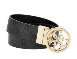 Guess Cinture Cinture NOELLE ADJ & REV PANT BELT Nero