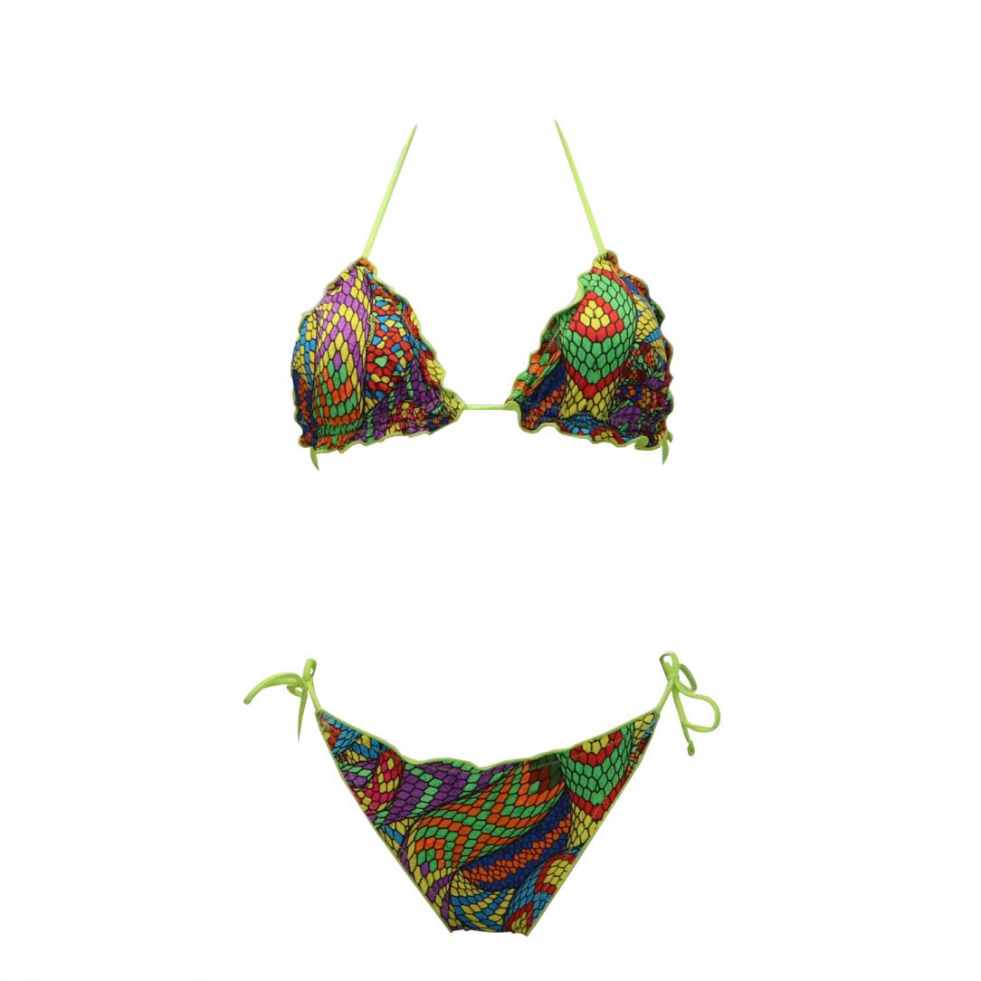 TRIANGOLO E SLIP SBAMBOLATO Multicolore TRIANGOLO E SLIP SBAMBOLATO Multicolore 3