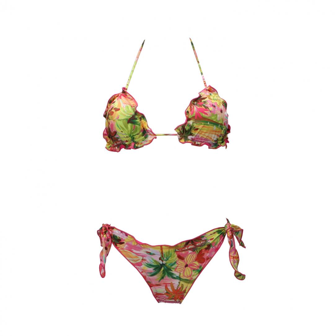 TRIANGOLO E SLIP SBAMBOLATO Rosa TRIANGOLO E SLIP SBAMBOLATO Rosa 3