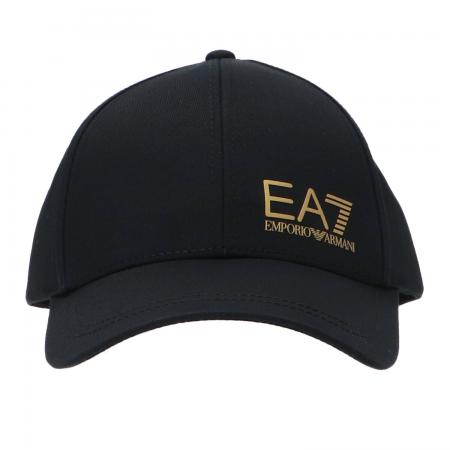 Cappellini Uomo CAPPELLO EA7 BASEBALL Nero Oro